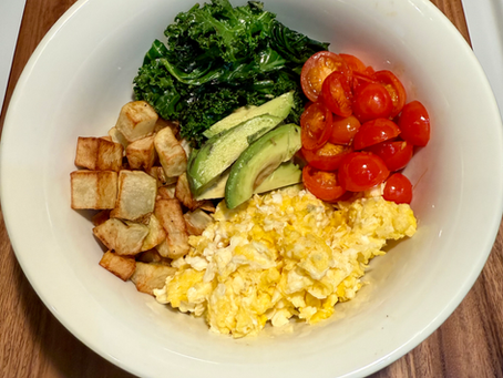 Avocado, Egg & Potato Breakfast Bowl