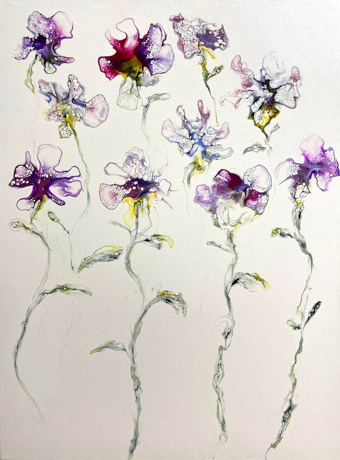 We belong among flowers, Dina Sulaiman [SOLD]