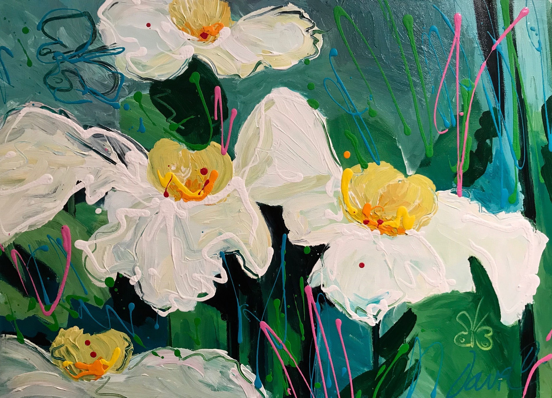 Fried Egg Poppies #2, Dave Calkins