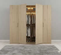 Placard et dressing fermé avec portes sur mesure