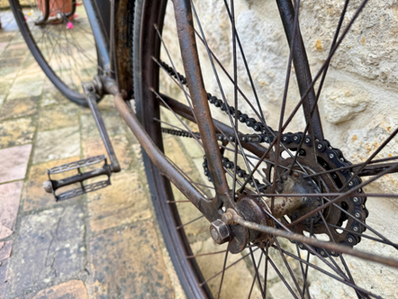 Cycles1900 Vélo ancien old bike bicycle eroica Hirondelle Manufrance Rétro Directe système vitesse 1920 1930 bici antica altes fahrrad