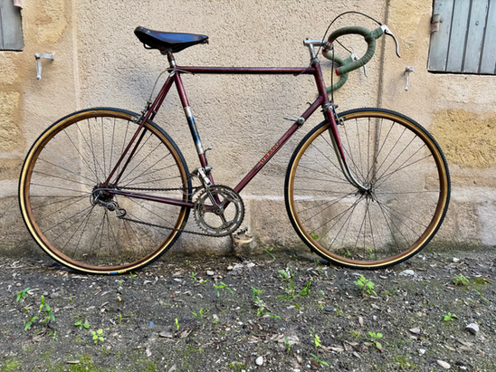 Urago cycles1900 vélo de course simplex bois roues tour de france nice racer classic bike old bike bici antica altes fahrrad