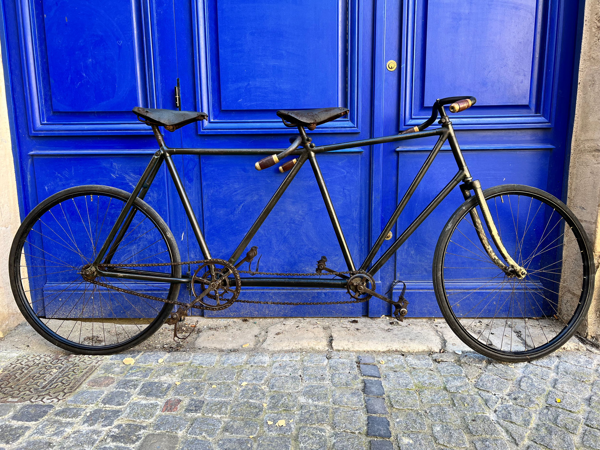 Ancienne Pompe à Vélo Laiton – Paris – 1900/20 – 18 Cm – Rare – Marque Tornade Pour Peugeot