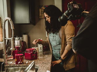 BTS of our Interview with Visual Artist, Jennifer WIlliams-Cordova