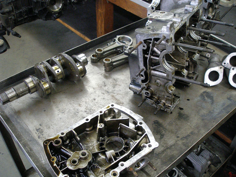 Ein weiterer 356 Motor zerlegt