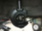 Bremsschild vorne