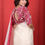 Thumbnail: Rosa Rosario & White Rock Hand Embroidered Saree Se