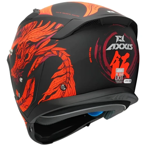 Axxis Hunter 980 Oni Mat Kırmızı | Moto DC