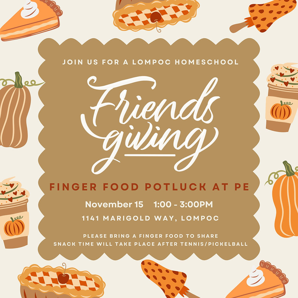 Friendsgiving at PE