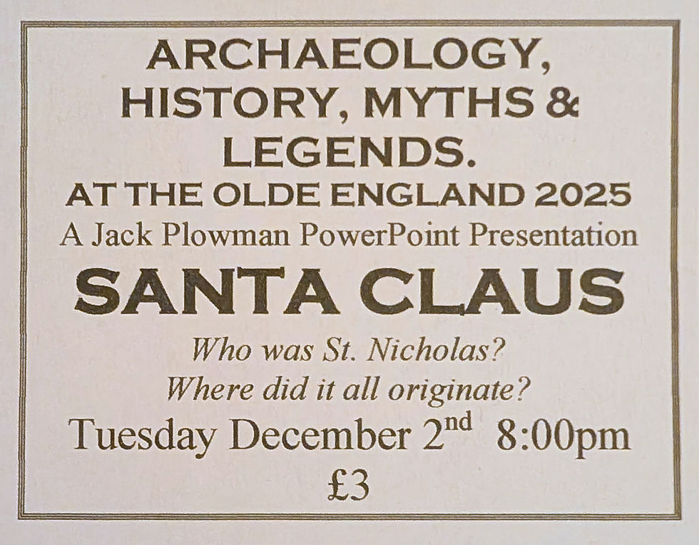 Archeology, History, Myths and Legends