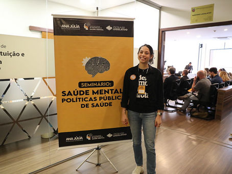 Deputada Ana Júlia abre Seminário de Saúde Mental na Assembleia Legislativa