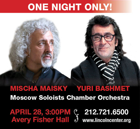 Mischa Maisky und Yuri Bashmet – USA-Tournee des Kammerorchesters “Moskauer Solisten”