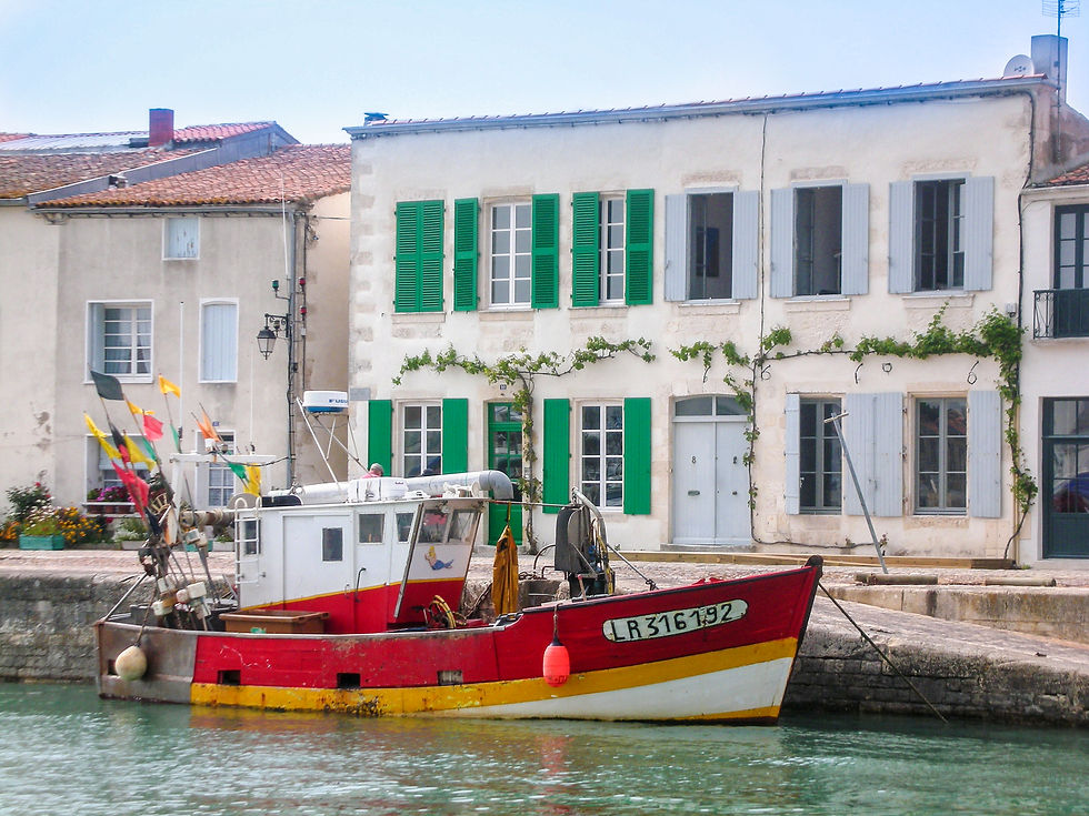 La pêche dans l'île de Ré