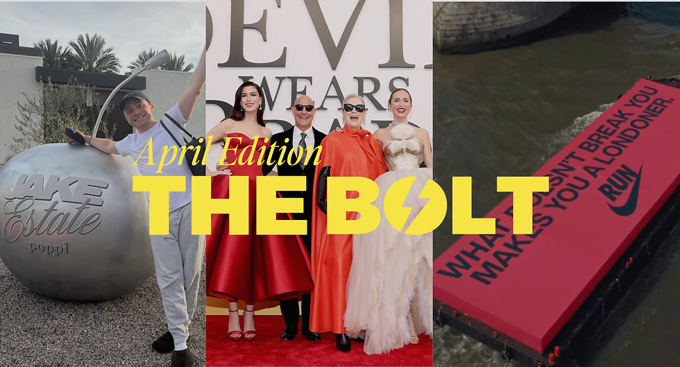 March Bolt - Glass Staircase - marketing and branding news