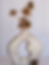 Biophilic Jesmonite Acrylic Resin Gypsum Home Decor Decorative Nephro Kidney Cut-Out Vase Neutral Marble Effect Beach Sand