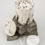 Thumbnail: Biophilic Jesmonite Gypsum Acrylic Resin Home Decor Decorative Storage Trinket Box with Lid Beach Sand Seashells White Marble