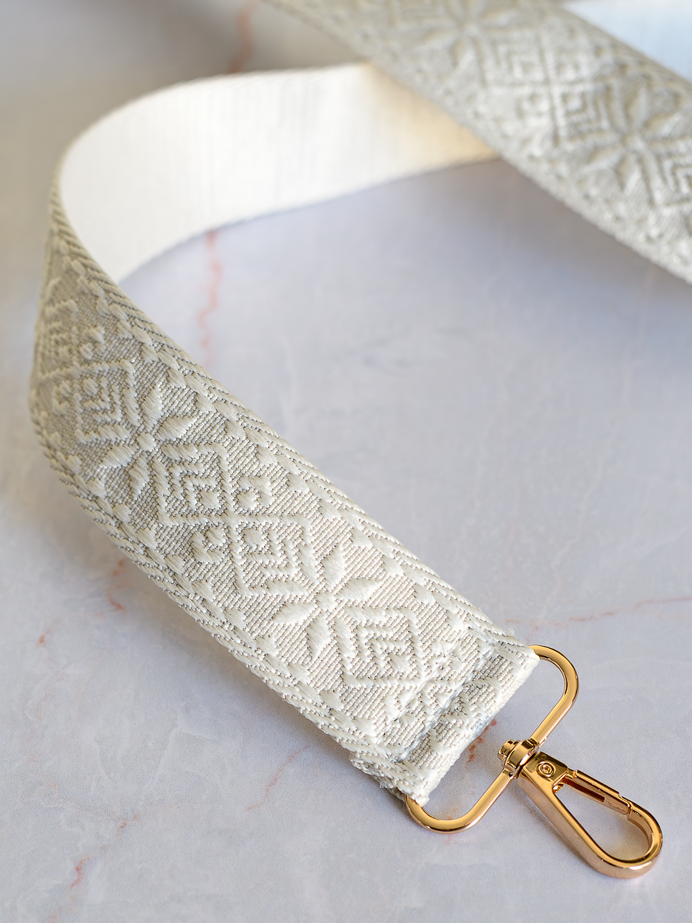 Handmade Handcrafted Artisanal Cotton Crochet Handbag with Detachable Sling Strap and Tassel Accessory Lining and Zip