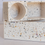 Thumbnail: Biophilic Jesmonite Gypsum Acrylic Resin Home Decor Decorative Storage Container Off-White with Sea Shells Rectangle Holder