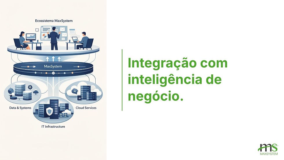 MaxSystem - Integração com inteligência de negócio.