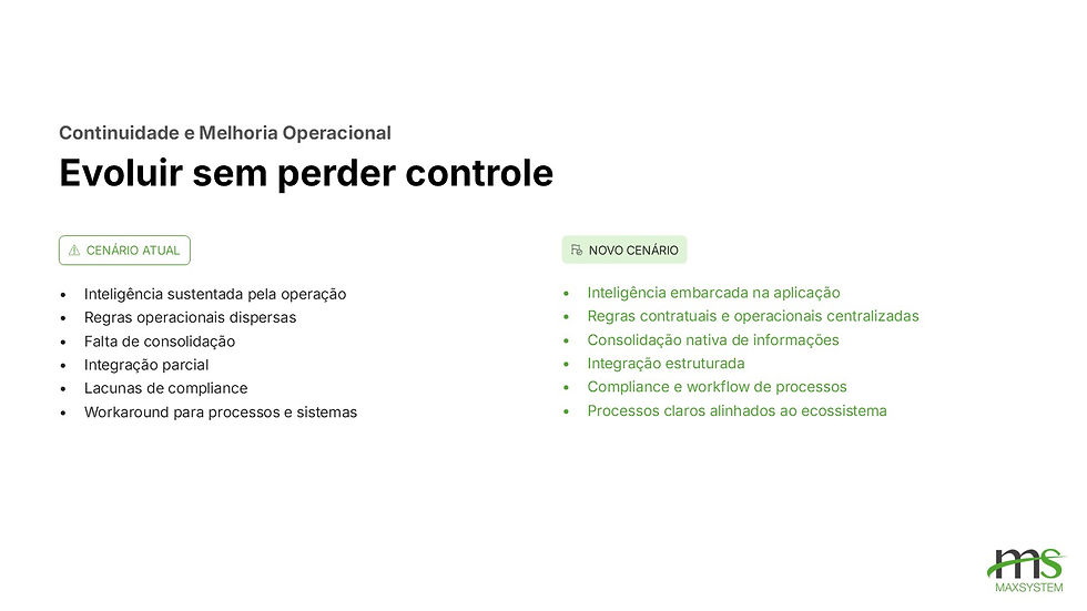 Facilities e Segurança - Evoluir o ecossistema de gestão, sem perder o controle. 