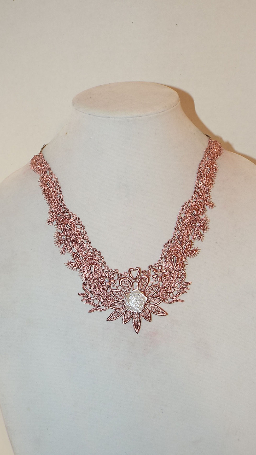 Thumbnail: Pink Lace Necklace