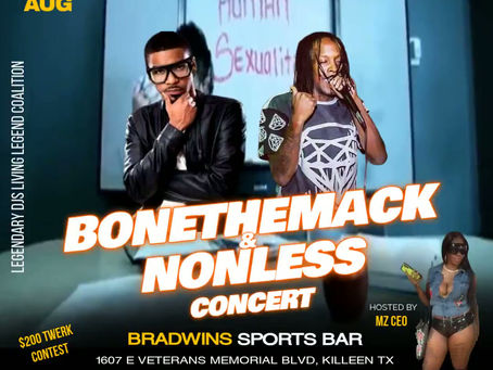 BONE THE MACK & NONLESS CONCERT @