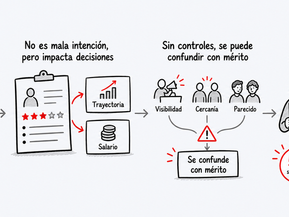 Cómo reducir 3 sesgos en la evaluación de desempeño