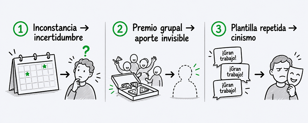 Las trampas del reconocimiento y por qué pueden generar desconfianza