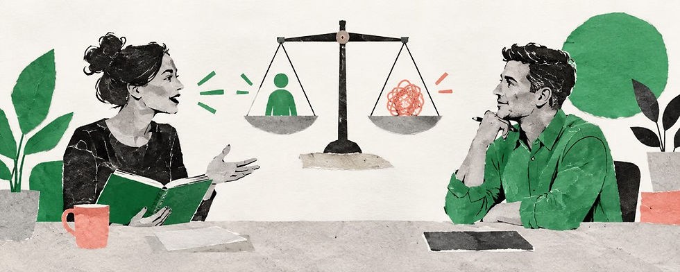 Escucha el feedback sin tragarte toda la culpa