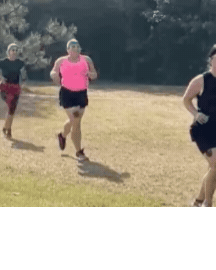 claudia running