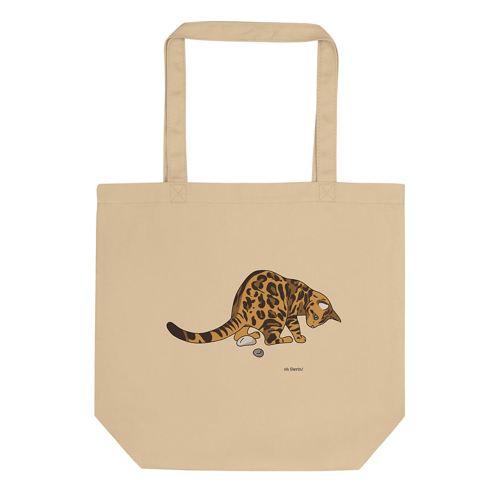 Gavin's Cat Graphics Eco Tote Bag