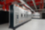 Low voltage switchboard. Electrical switch panel of switchgear room at power plant..jpg