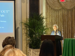 "Art History" a poem by Betsy Holleman Burke read to the Corcoran Women's Committee