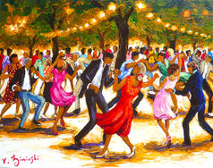 Rock'n'Roll-Nacht
Format 92x73 cm
