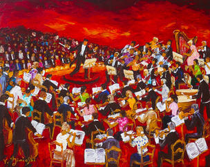 Symphonie - Format 81x65 cm