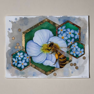 L'abeille butineuse