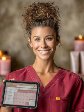 Smiling dentist