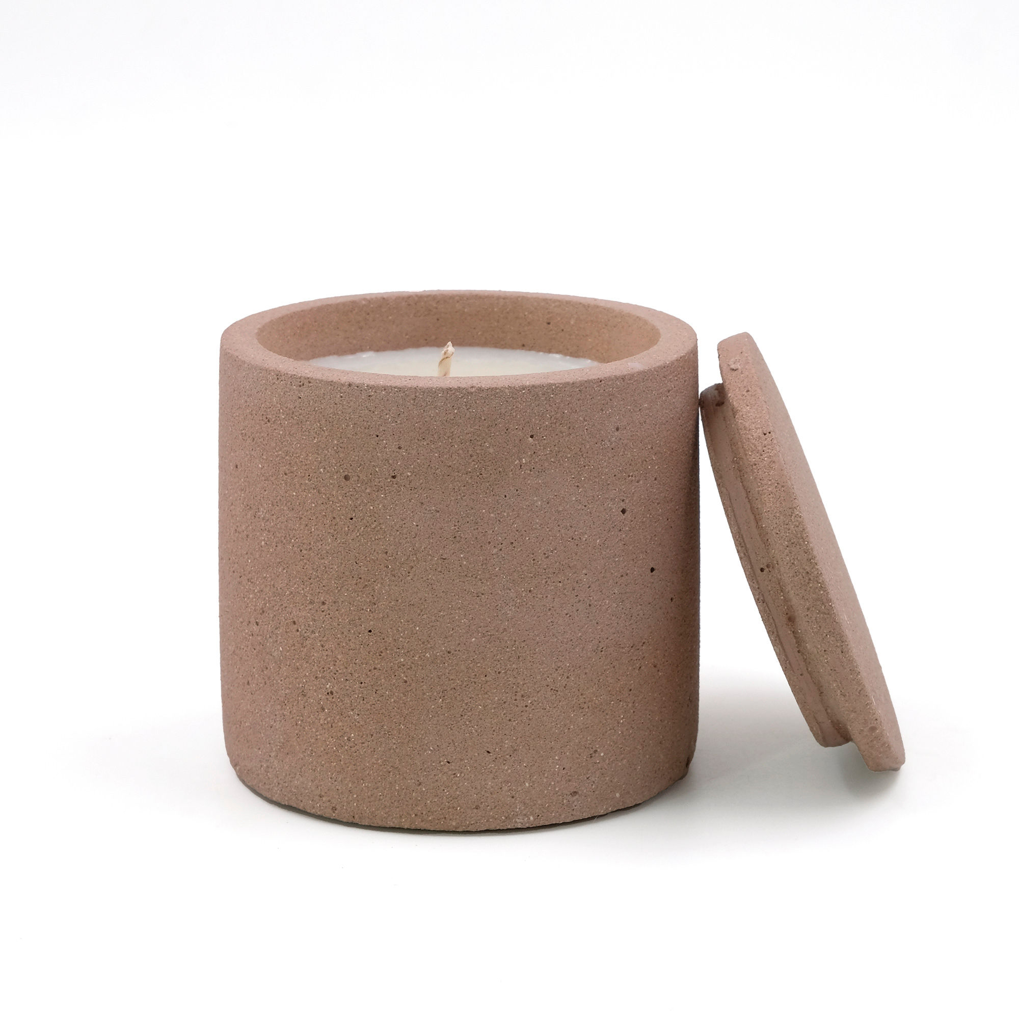 Concrete candle