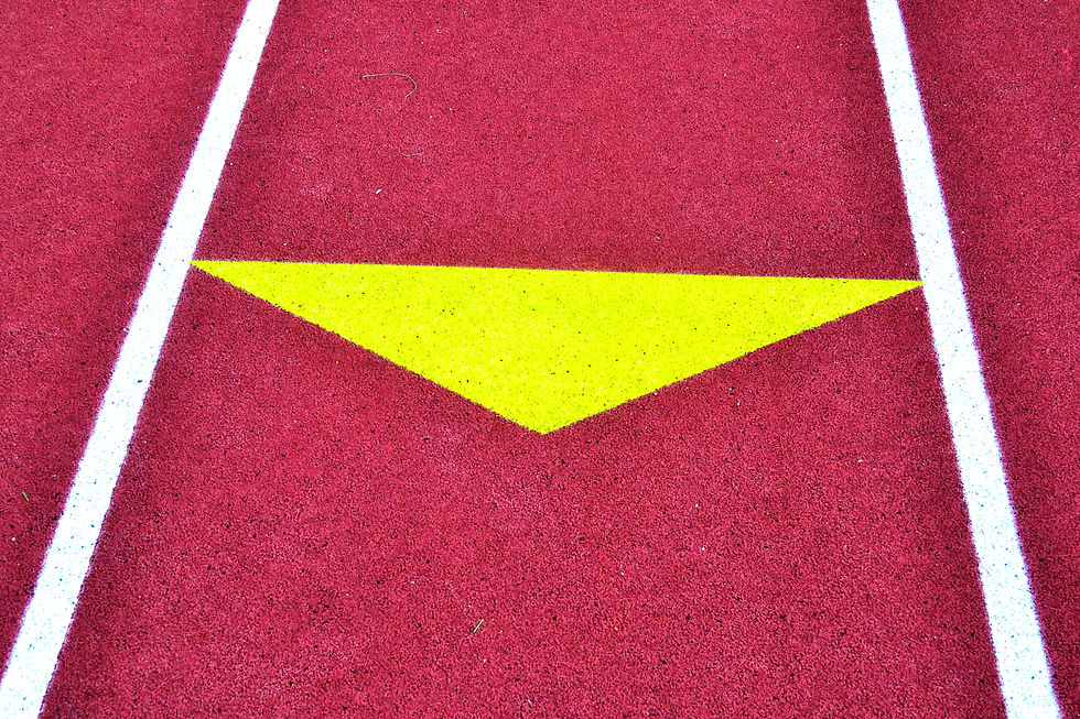 Primary Colors: Yellow on Red