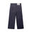 Thumbnail: Denim straight trousers with flare button
