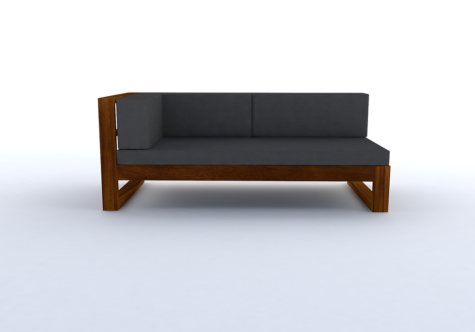 Thumbnail: Double Seater Left Arm (or Right Arm)