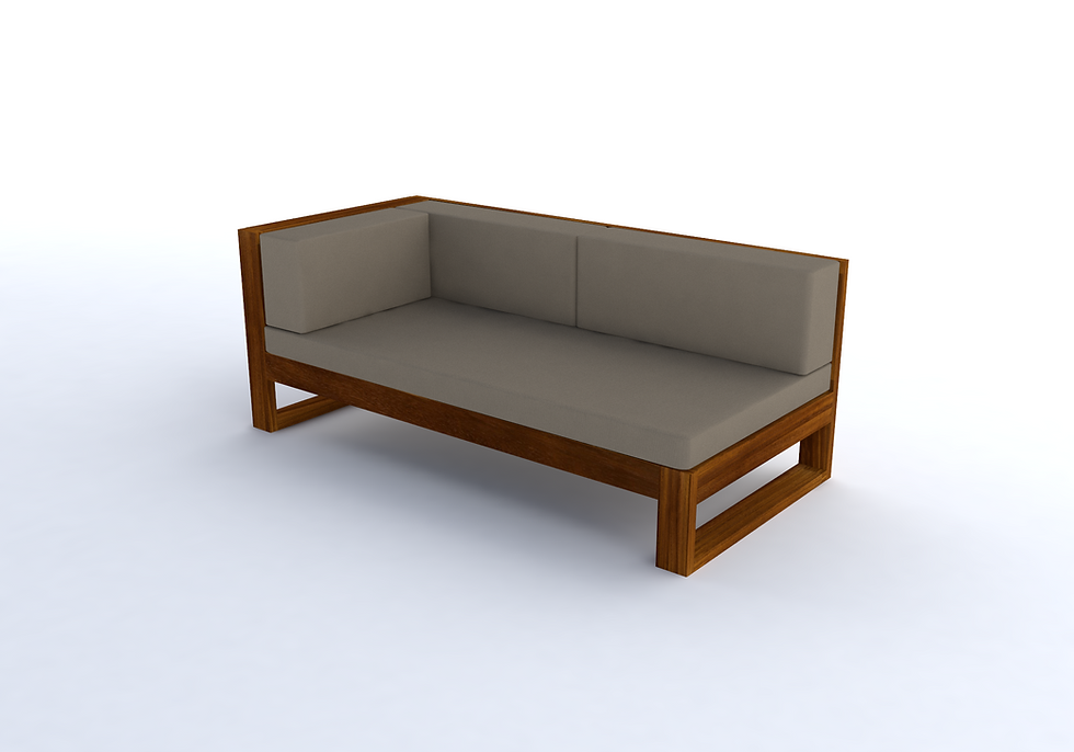 Thumbnail: Double Seater Left Arm (or Right Arm)