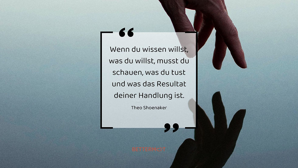 Überzeugungen erkennen, Muster durchbrechen