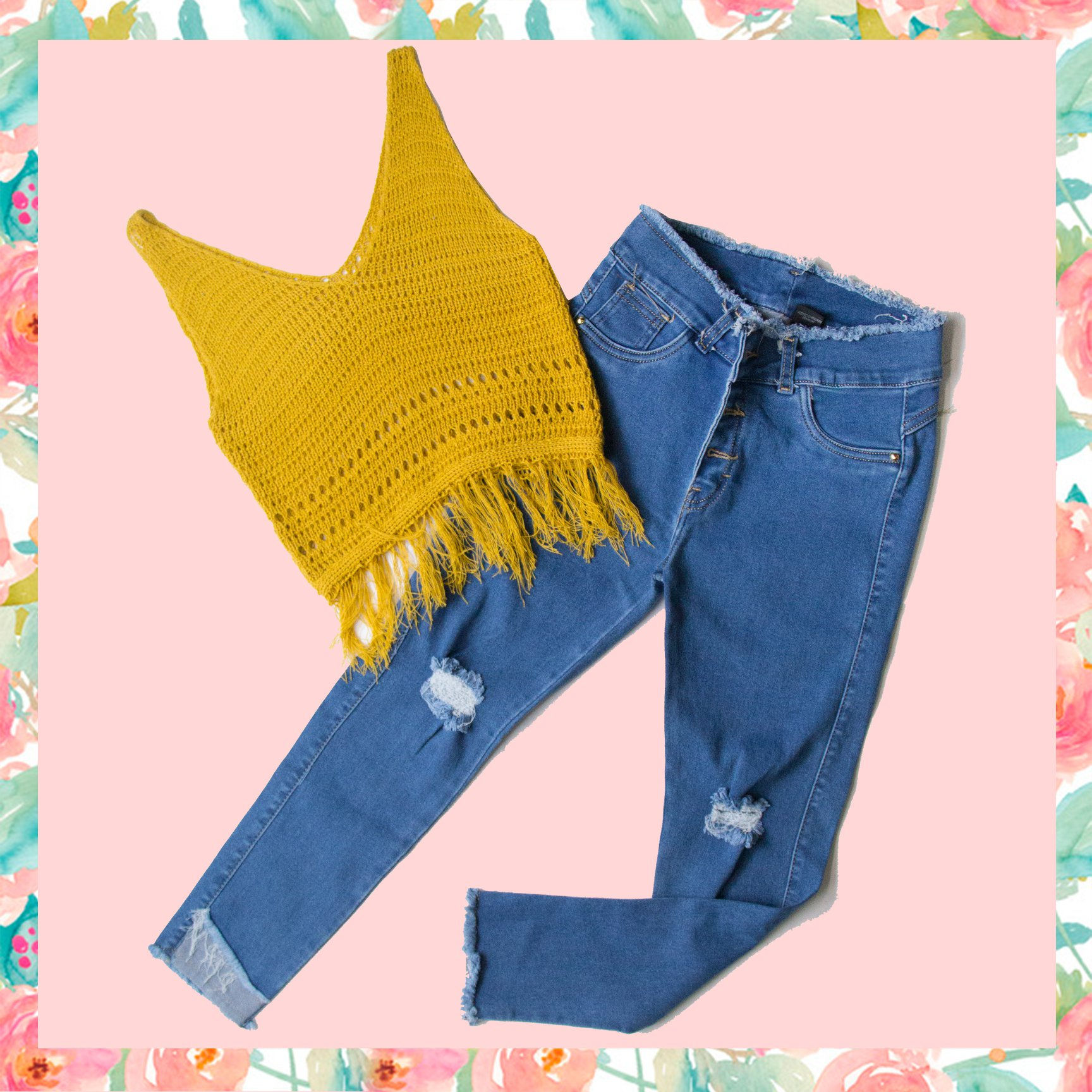 Blusa de Hilo + Pants