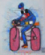 Monsieur en bicyclette