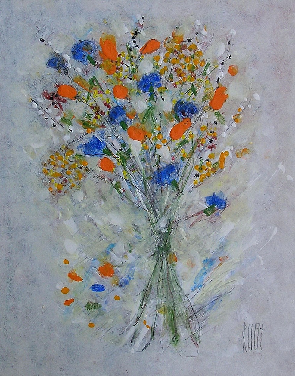Des fleurs fragiles