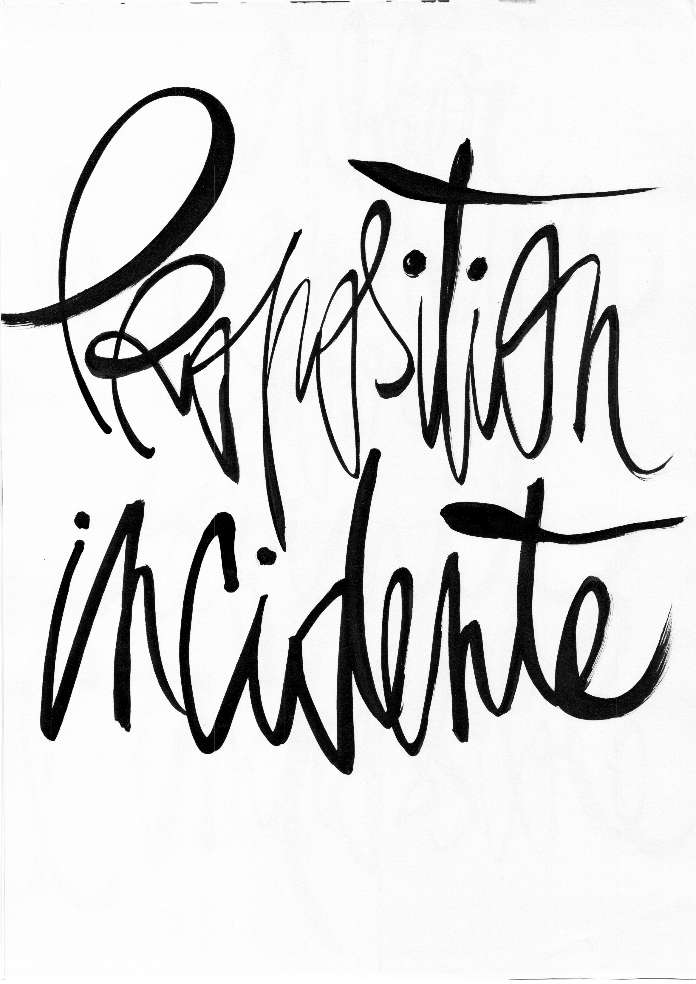 Grande affiche Proposition incidente