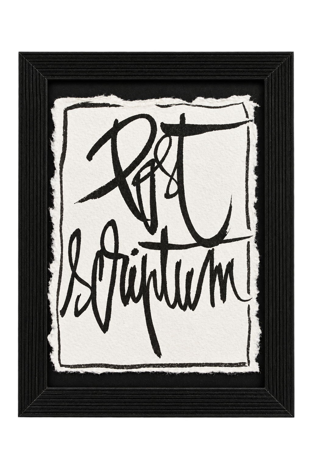 Small Fragment Artwork “Postscript”