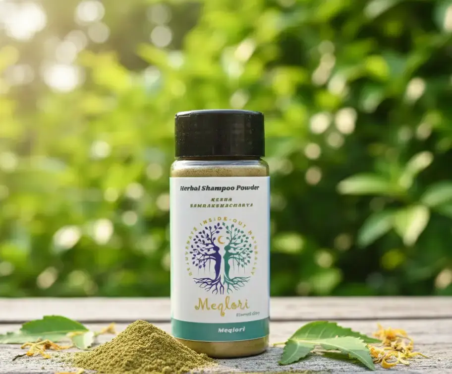 Ayurvedic shampoo powder natural hair wash powder