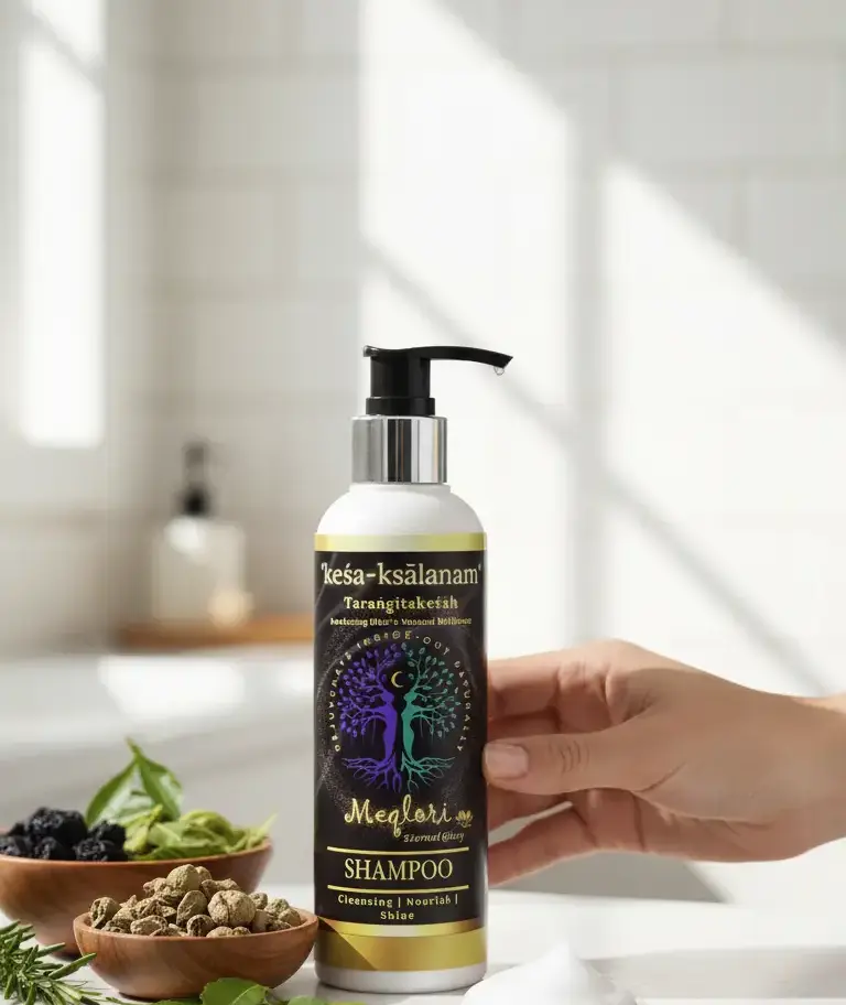 Ayurvedic anti hair fall shampoo with reetha and herbs